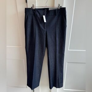 NWT Talbots Navy Newport Pant Sz 6​​